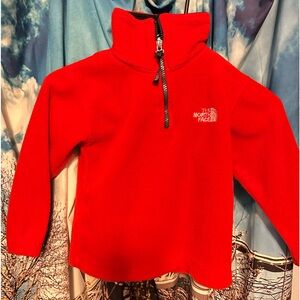 North face kids fleece pullover
